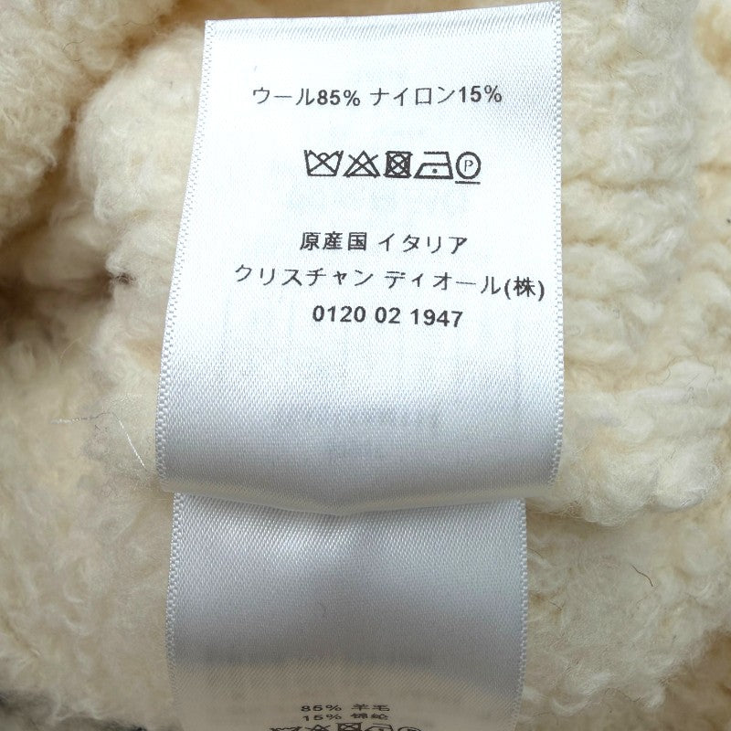 ディオール J’ADIOR 8 ジャディオール テディニット セーター アイボリー #34 レディース