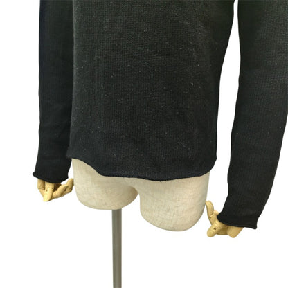 ディオール DIOR カシミヤロゴ ニットセーター 黒 #34 レディース