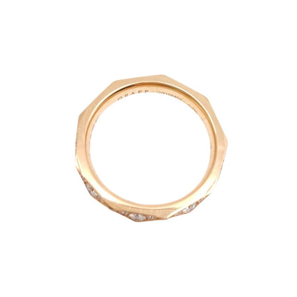 ローレンス グラフ シグネチャー ダイヤ バンド リング PG 3.2mm 0.75ct 約7号