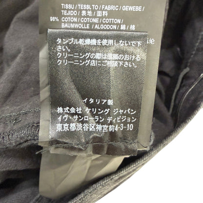 サンローランパリ デニムパンツ ブラック メンズ Mサイズ