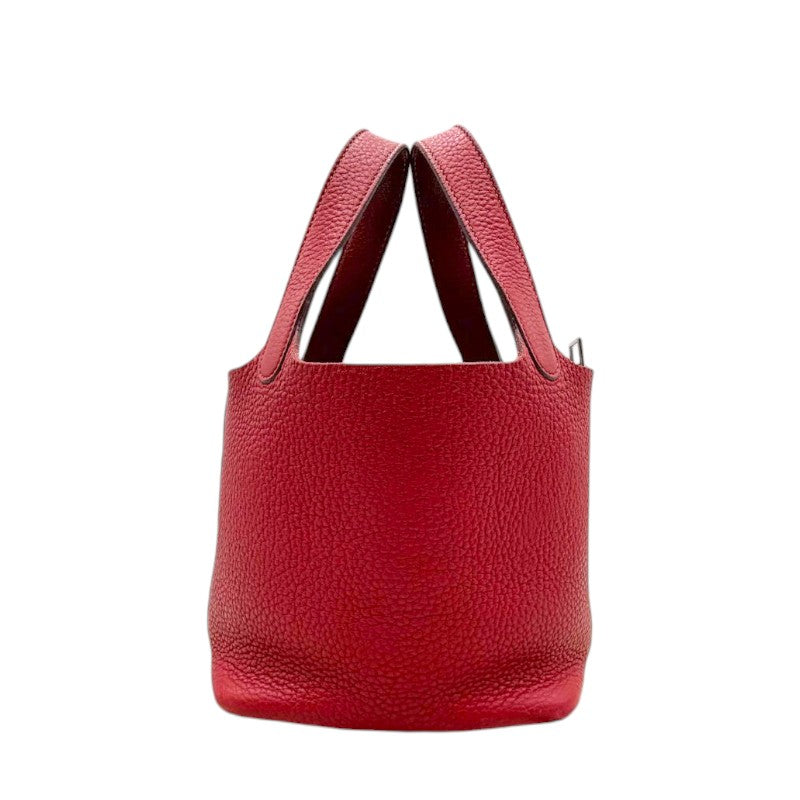 ピコタンロック PM 18 トリヨン ルージュガランス シルバー金具 □L刻印