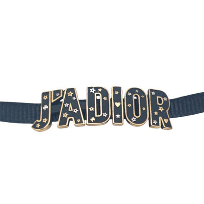J'ADIOR ジャディオール チョーカー ブラック ゴールド金具