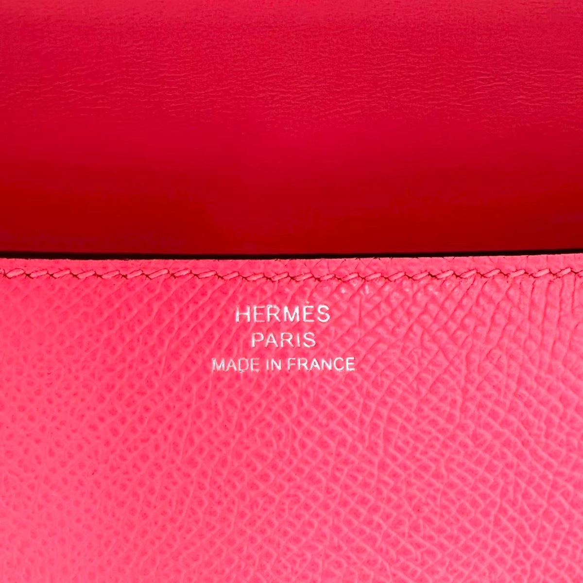 エルメス コンスタンス エラン ミロワール エプソン ローズアザレ シルバー金具 K刻印