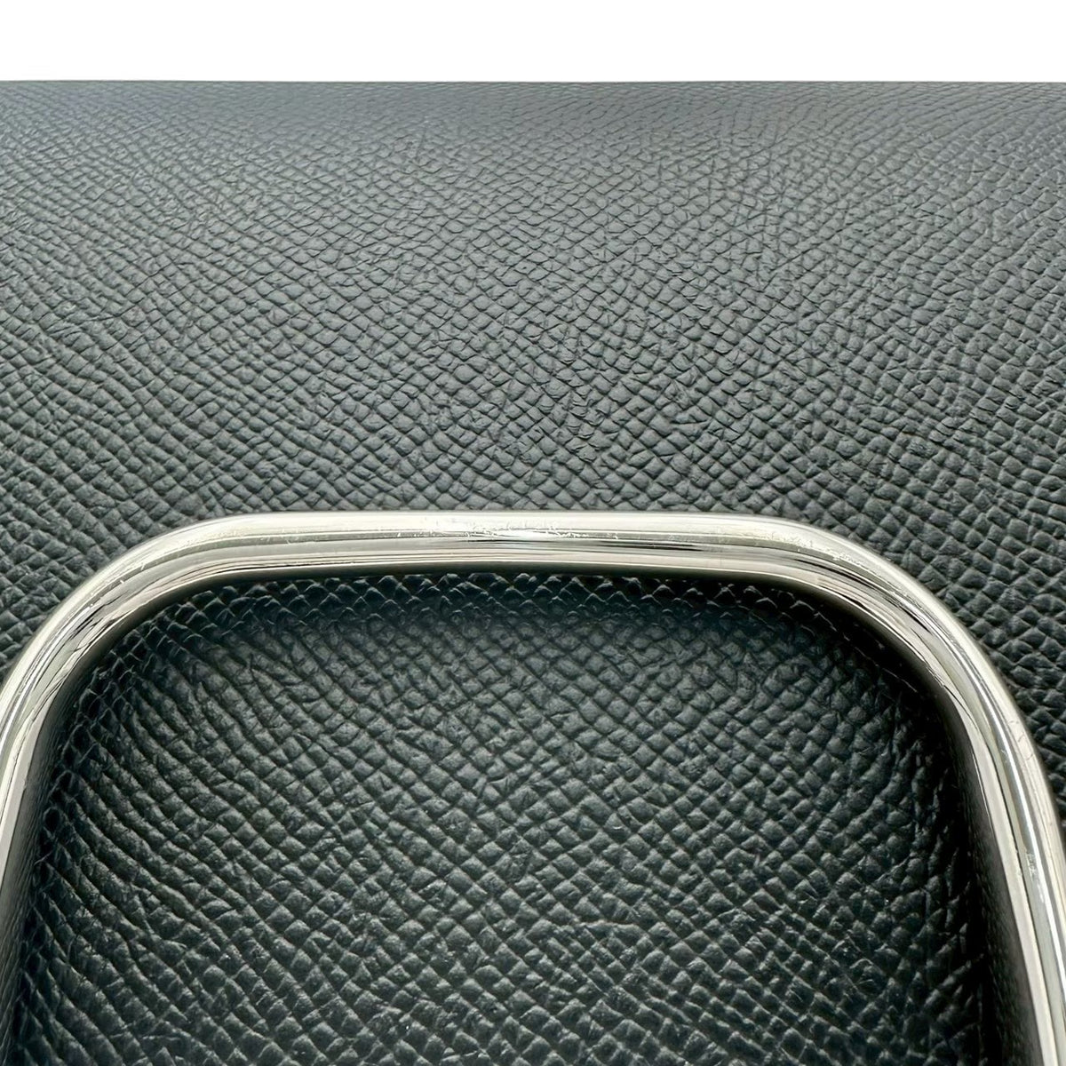 エルメス デッラカヴァッレリア ミニ エプソン ブラック シルバー金具 Z刻印