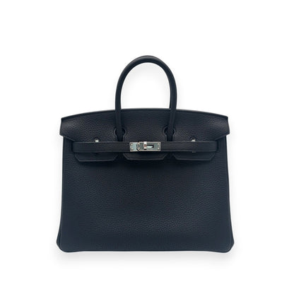 バーキン25 トゴ ブラック シルバー金具 C刻印