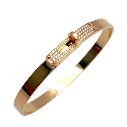 ケリー PM ブレスレット バングル ダイヤ0.36 ct K18PG H110013B 00SH