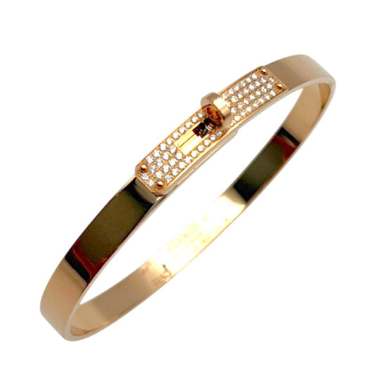 ケリー PM ブレスレット バングル ダイヤ0.36 ct K18PG H110013B 00SH
