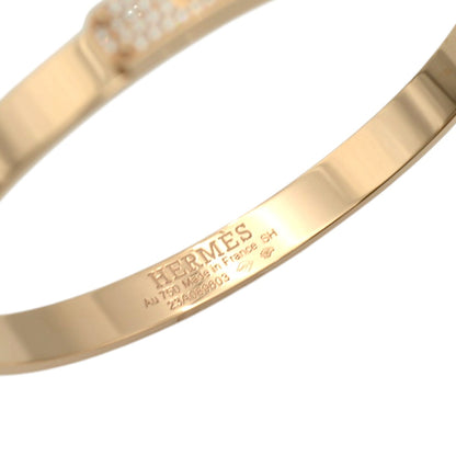 エルメス ケリー PM ブレスレット バングル ダイヤ0.36 ct K18PG H110013B 00SH