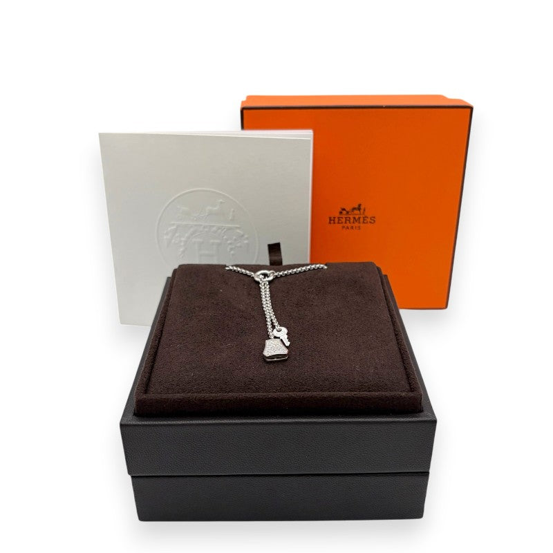 ケリー・クロシェット PM ネックレス ダイヤ 0.53ct WG H221205B