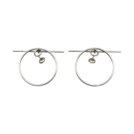 ループ MM フープピアス エシャペ シルバー