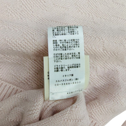 ニットセーター Hロゴ ヴァージンウール ピンク 2E2624DE #40 レディース