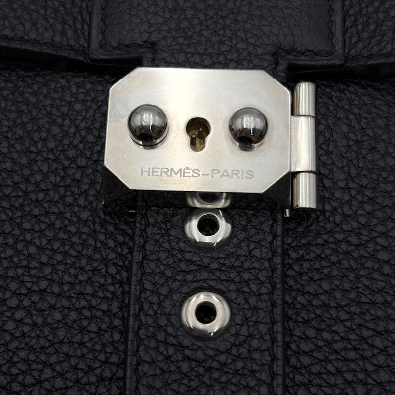 サックアデペッシュ38 トゴ ブラック シルバー金具 □Q刻印