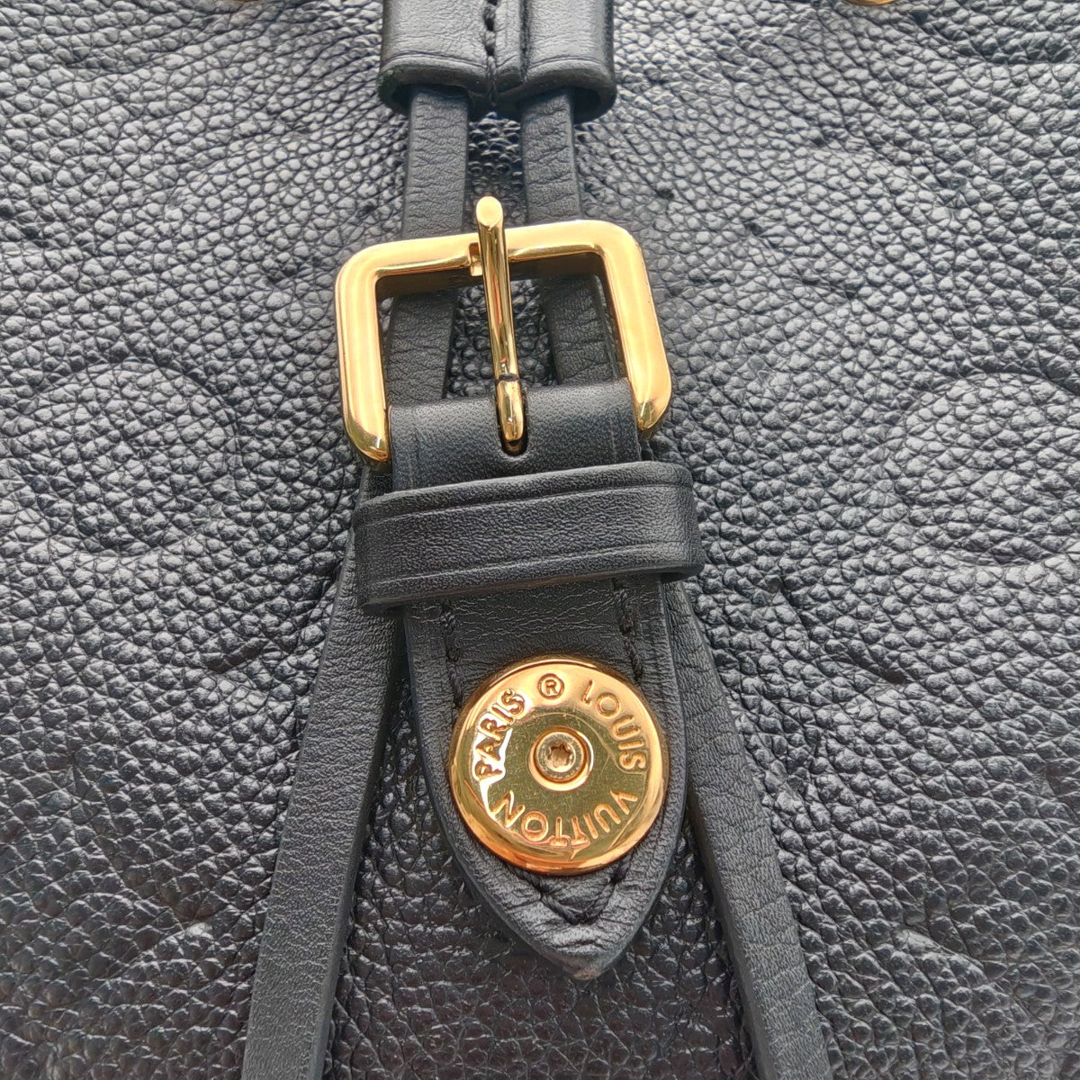 ルイ・ヴィトン モノグラムアンプラント モンスリPM バックパック リュック ブラック M45205