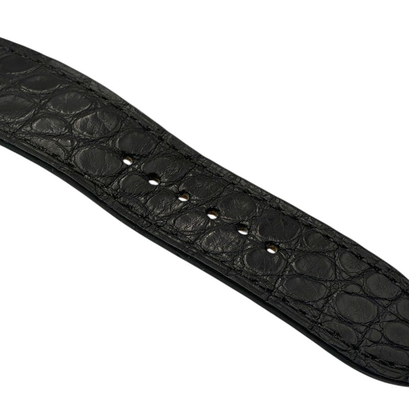 エルメス アルソー メンズ 白文字盤 SS/YG クォーツ 革ベルト AR5.720a