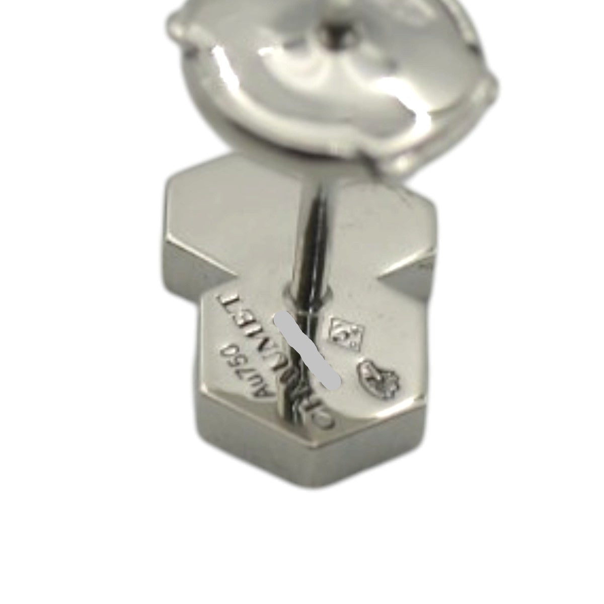 ショーメ ビードゥショーメ ビーマイラブ ダイヤピアス WG 0.11ct×2石 083984
