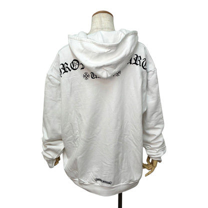 クロムハーツ ダガージップアップパーカー SWTSHRT HD ZIP バックアーチロゴプリント メンズ XL