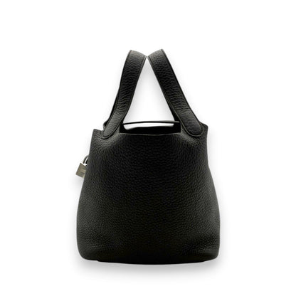 エルメス ピコタンロック PM 18 トリヨン ブラック シルバー金具 G刻印