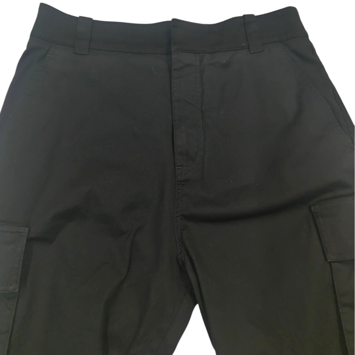 ディオール カーゴパンツ コットン ブラック 013C122A3866 メンズ #48