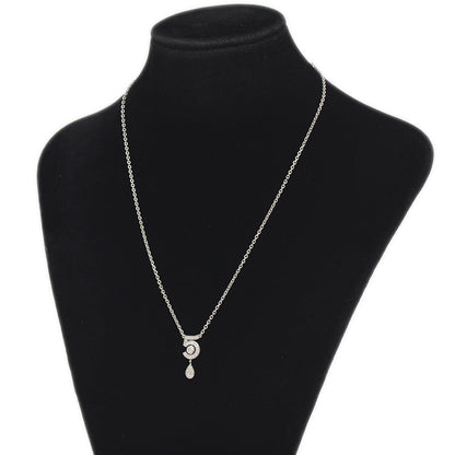 エターナル シャネル No.5 ネックレス K18WG/ダイヤ ネックレス