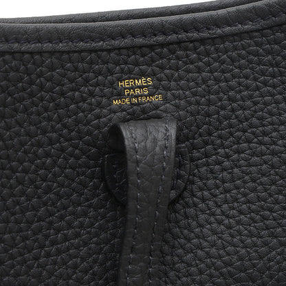 エブリンTPM トリヨン ブラック ゴールド金具 K刻印 ロングショルダー ショルダーバッグ