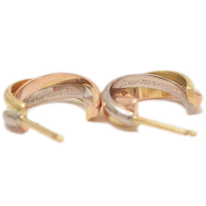 トリニティ ピアス スリーカラー K18YG/WG/PG B8301540 ピアス