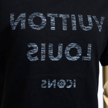 ロゴリバース チェーン 半袖Tシャツ コットン ブラック レディース XS 半袖Ｔシャツ