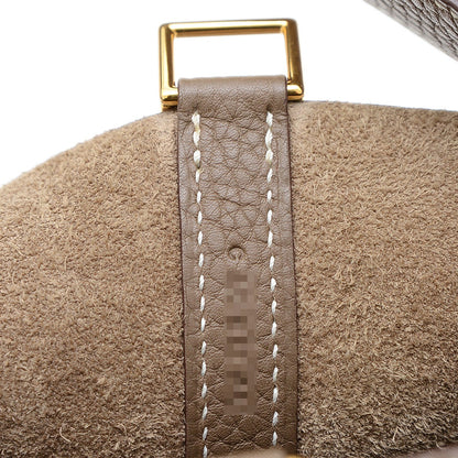ピコタンロック MM 22 トリヨン エトゥープ ゴールド金具 C刻印 ハンドバッグ