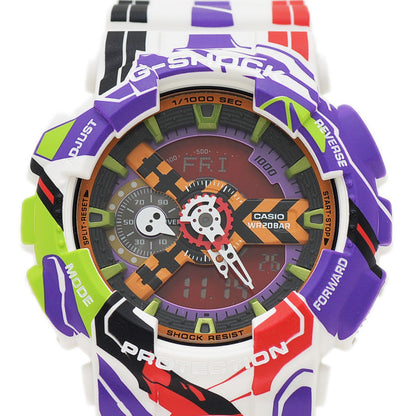 G-SHOCK エヴァンゲリオンコラボ クォーツ マルチカラー GA-110EVA30-7AJR 腕時計