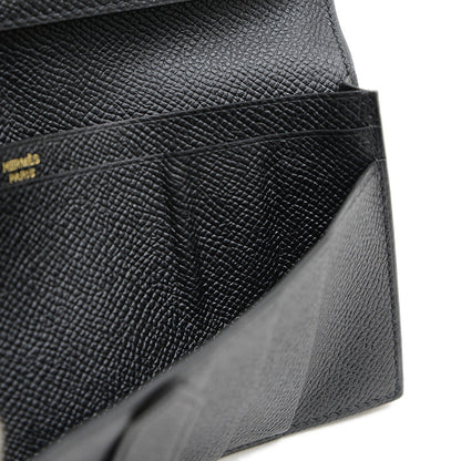 ベアンスフレ 長財布 エプソン ブラック ゴールド金具 D刻印 長財布