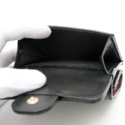 マトラッセ 三つ折り財布 キャビアスキン シルバー金具 AP0230 三つ折り財布